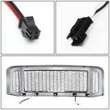 2005-2007 Ford F-250/F-350/F-450/F-550 Honeycomb Grille w/ LED DRL