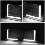 2005-2007 Ford F-250/F-350/F-450/F-550 Honeycomb Grille w/ LED DRL