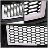 08-10 Ford F-250 F-350 F-450 F-550 Honeycomb Mesh Grille w/ LED DRL