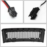 2008-2010 Ford F-250 F-350 F-450 F-550 Honeycomb Mesh Grille w/ LED DRL