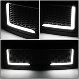 2008-2010 Ford F-250 F-350 F-450 F-550 Honeycomb Mesh Grille w/ LED DRL
