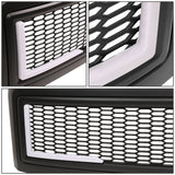 2008-2010 Ford F-250 F-350 F-450 F-550 Honeycomb Mesh Grille w/ LED DRL