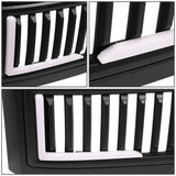 2008-2010 Ford F-250/F-350/F-450/F-550 Vertical Fence Style LED DRL Grille