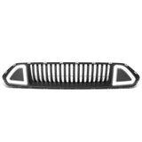 2018-2020 Ford Mustang Vertical Fence Style Front Upper Grille w/ LED DRL