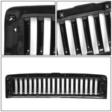 94-02 Dodge Ram Vertical Fence Style Grille - Matte Black