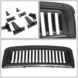 09-12 Dodge Ram Vertical Fence Style Front Grille - Matte Black