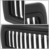 2010-2018 Dodge Ram 2500/3500 Vertical Fence Style Grille - Matte Black