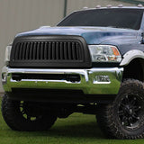 2010-2018 Dodge Ram 2500/3500 Vertical Fence Style Grille - Matte Black