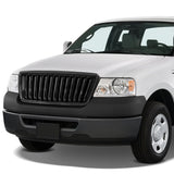 04-08 Ford F-150 Vertical Fence Style Front Grille - Black