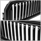 2015-2017 Ford F-150 Vertical Fence Style Front Grille - Black
