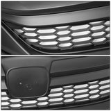 2016-2017 Honda Accord Honeycomb Mesh Grille - Matte Black