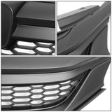 2016-2017 Honda Accord Honeycomb Mesh Grille - Matte Black