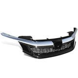 16-17 Honda Accord Honeycomb Style Front Grille Black Chrome