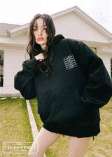 GRKC X DARWINPRO DG OVERSIZED HOODY- BLACK