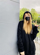 GRKC X DARWINPRO DG OVERSIZED HOODY- BLACK