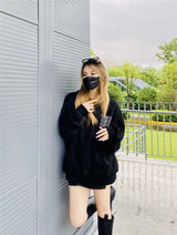 GRKC X DARWINPRO DG OVERSIZED HOODY- BLACK