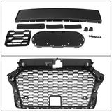 2017-2020 Audi A3 RS4 Style Front Grille w/ Sensor Holes