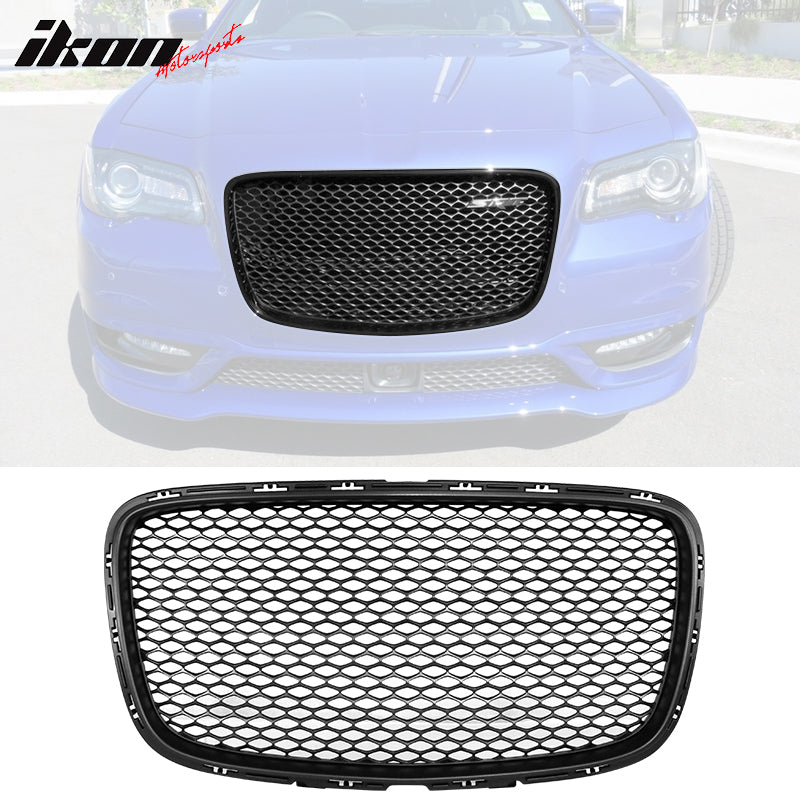 2015-2023 Chrysler 300 Grille TBD Style Front Hood Mesh Grill ABS