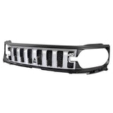 2021-2025 Ford Bronco Sport Grille Upper Guard Chrome Black Mesh Grill