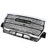 2021-2022 GMC Canyon Denali Style Black Front Bumper Upper Hood Grille
