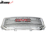 2016-2017 GMC Sierra Denali Chrome Grille & Genuine GMC Emblem Badge