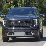 2022-2024 GMC Sierra 1500 Gloss Black Denali Style Front Hood Grille