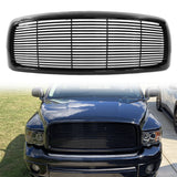 2002-2005 Dodge Ram 1500 2500 3500 Z Style Black Bumper Grille ABS