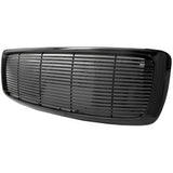 2002-2005 Dodge Ram 1500 2500 3500 Z Style Black Bumper Grille ABS