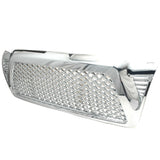 Fits 05-11 Tacoma Chrome Replacement Front Hood Bumper Mesh GrilleABS