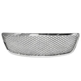 2009-2011 Dodge Ram Hood Grille Z Mesh Style ABS Chrome Plated Mesh