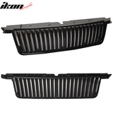 2006-2010Â Ford Explorer Vertical Style Black Front Bumper Grille ABS