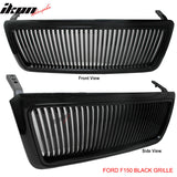 2004-2008 F150 F-150 Truck Front Vertical Grille Hood Unpainted ABS