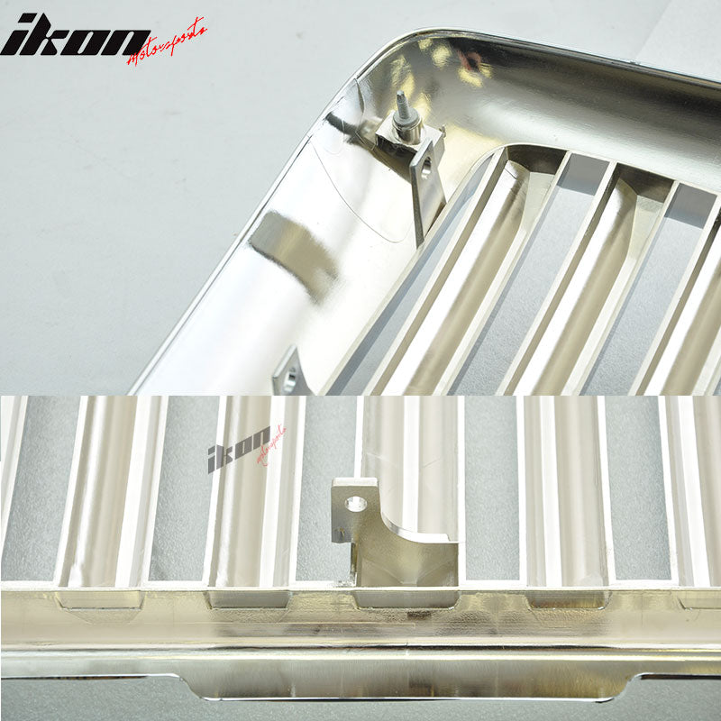 1994-2002 Dodge Ram 1500 2500 3500 Chrome Vertical Grille Unpainted