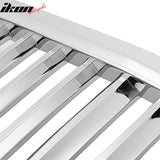 2007-2013 Chevy Silverado 1500 Front Vertical Hood Grille Chrome ABS