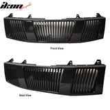 2004-2007Â Nissan Titan Front Hood Grille Vertical Style Black ABS
