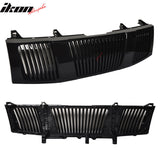 2004-2007Â Nissan Titan Front Hood Grille Vertical Style Black ABS