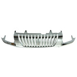 2002-2004 Nissan Xterra Vertical Chrome Front Bumper Hood Grille ABS