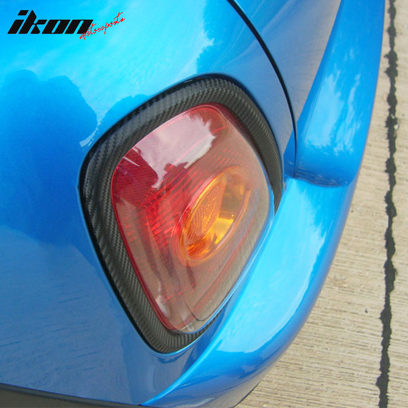 Fits 07-13 Mini Cooper R56 Tail Light Trim Pair CF
