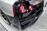 2008-2023 Nissan GTR R35 CBA DBA EBA TS Style Rear Bumper With Diffuser
