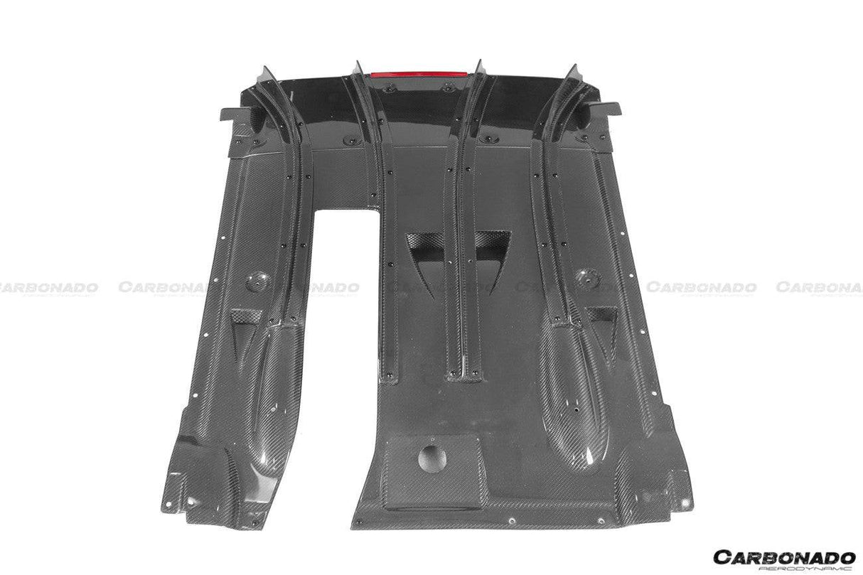 2008-2023 Nissan GTR R35 CBA DBA EBA TS Style Rear Bumper With Diffuser