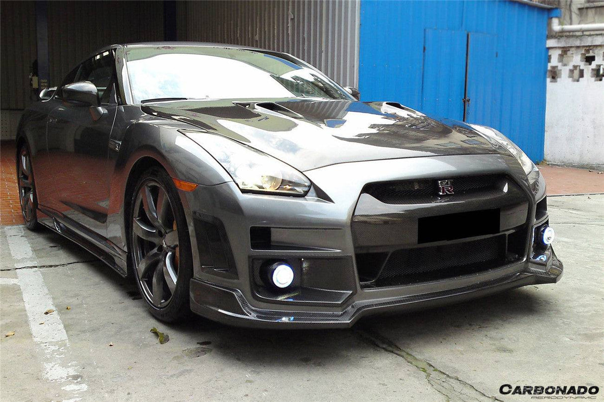 2008-2023 Nissan GTR R35 CBA  DBA  EBA BSE Style Side Skirts