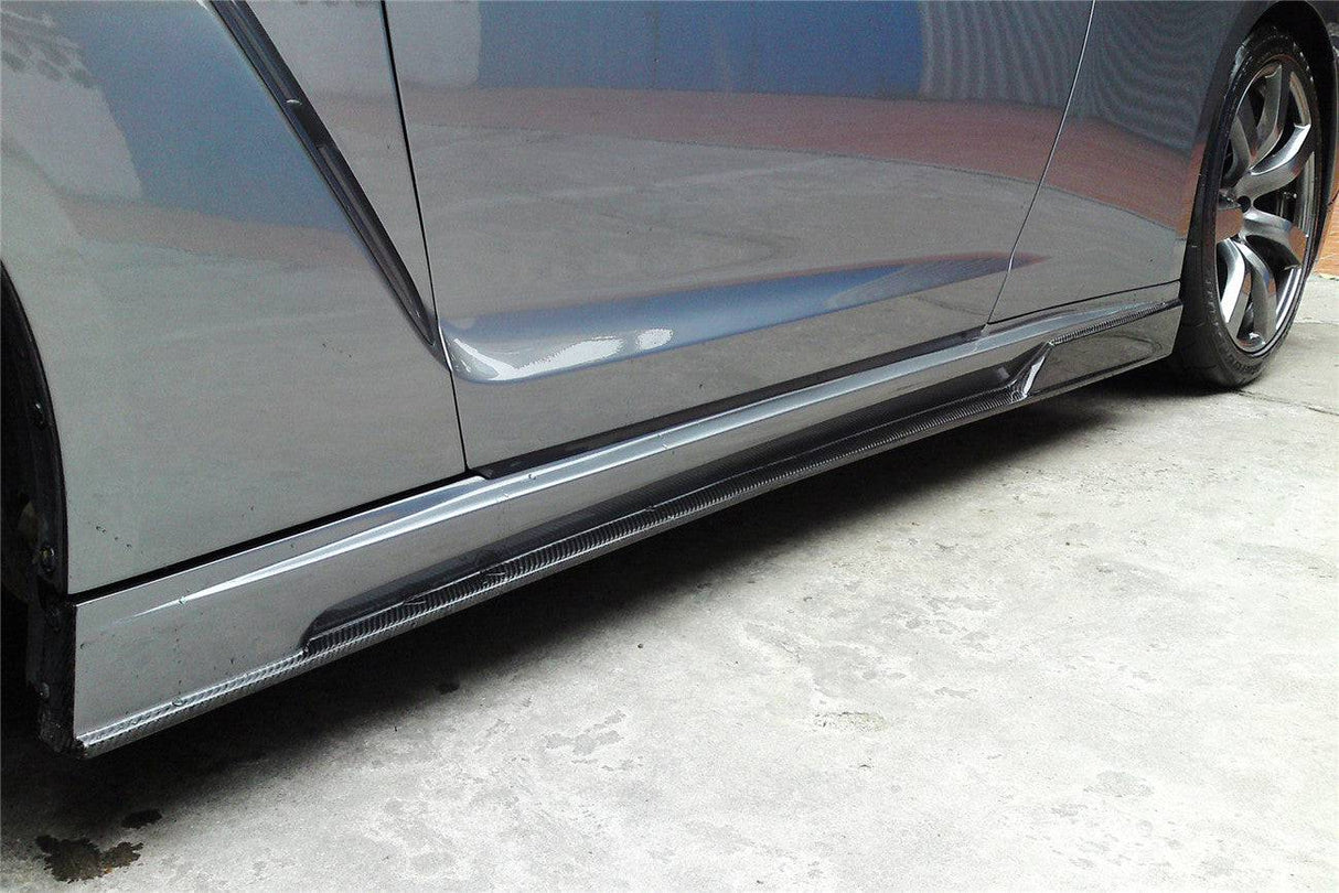 2008-2023 Nissan GTR R35 CBA  DBA  EBA BSE Style Side Skirts