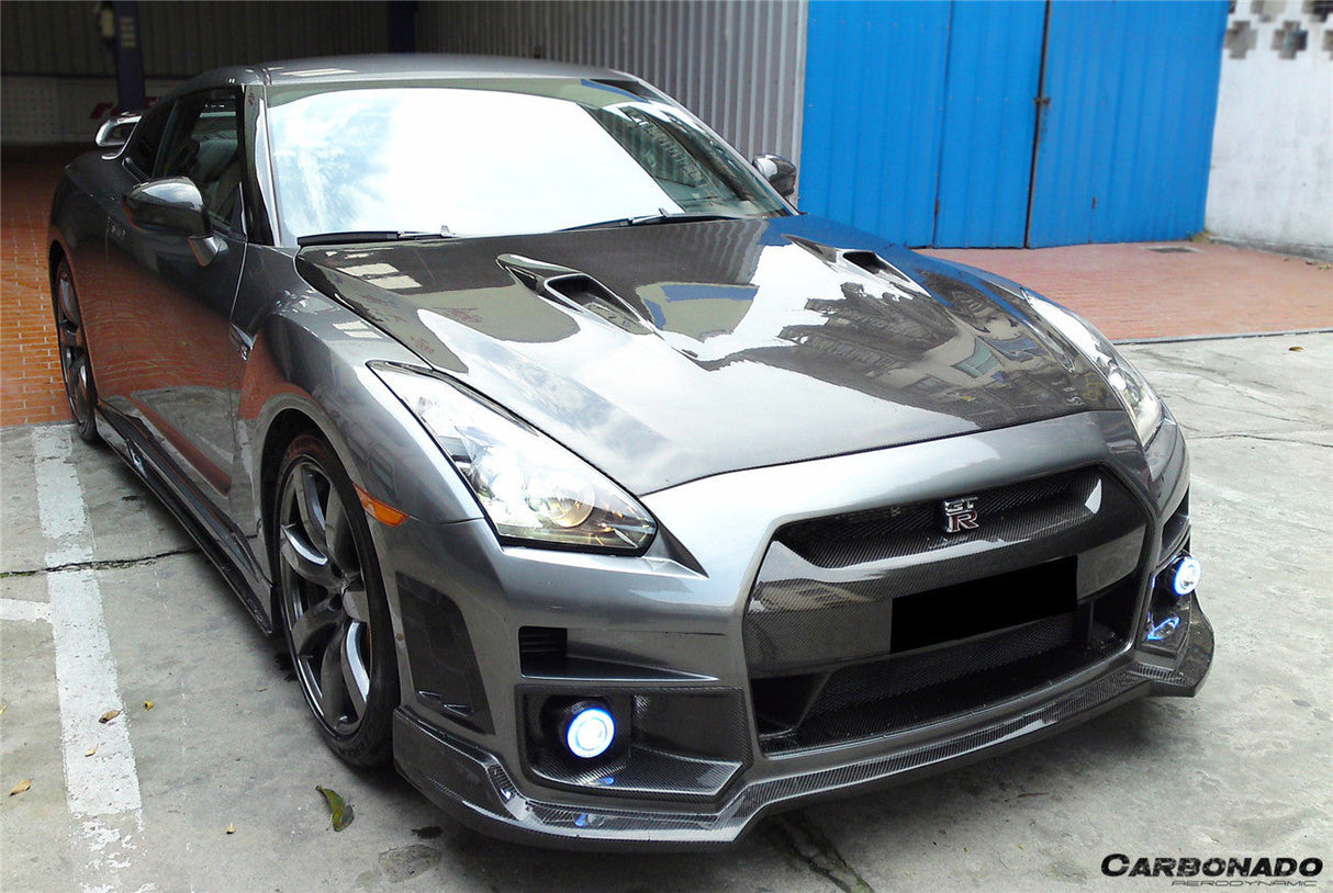 2008-2023 Nissan GTR R35 CBA  DBA  EBA BSE Style Side Skirts