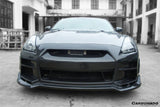 2008-2016 Nissan GTR R35 CBA  DBA BSE Style Front Bumper with LED