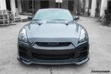 2008-2016 Nissan GTR R35 CBA  DBA BSE Style Front Bumper with LED