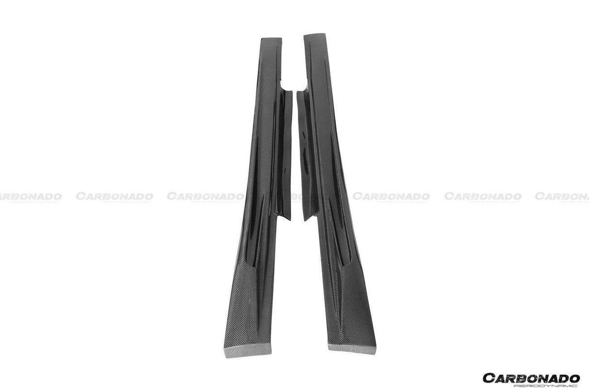 2008-2023 Nissan GTR R35 CBA  DBA  EBA BS Style Carbon Fiber Side Skirts