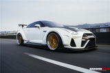 DarwinPRO 2008-2023 Nissan GTR R35 CBA DBA EBA BKSSII Style Partial Carbon Fiber Full Wide Body Kit
