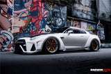 DarwinPRO 2008-2023 Nissan GTR R35 CBA DBA EBA BKSSII Style Partial Carbon Fiber Full Wide Body Kit