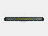 20" Slim Single Row LED Bar