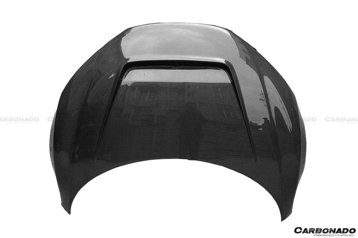 2006-2015 Audi R8 Coupe   Spyder P Style Carbon Fiber Hood